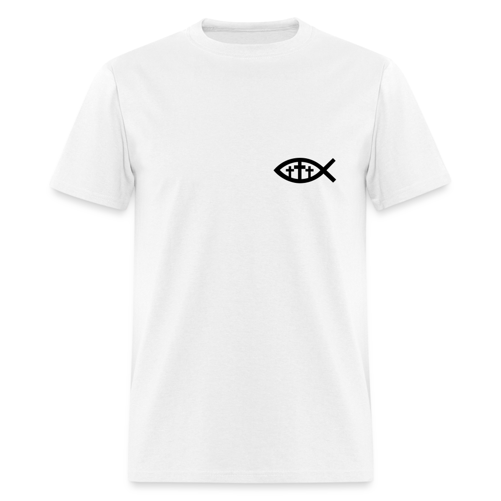 SIE CAPS "JESUS FISH" Unisex Classic T-Shirt - white