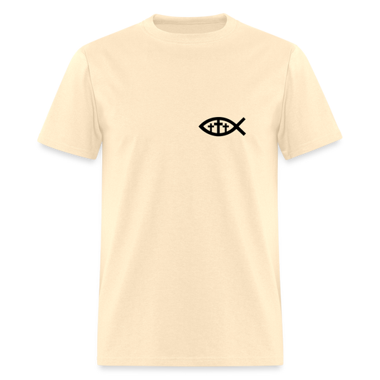 SIE CAPS "JESUS FISH" Unisex Classic T-ShirtUnisex Classic T-Shirt - natural