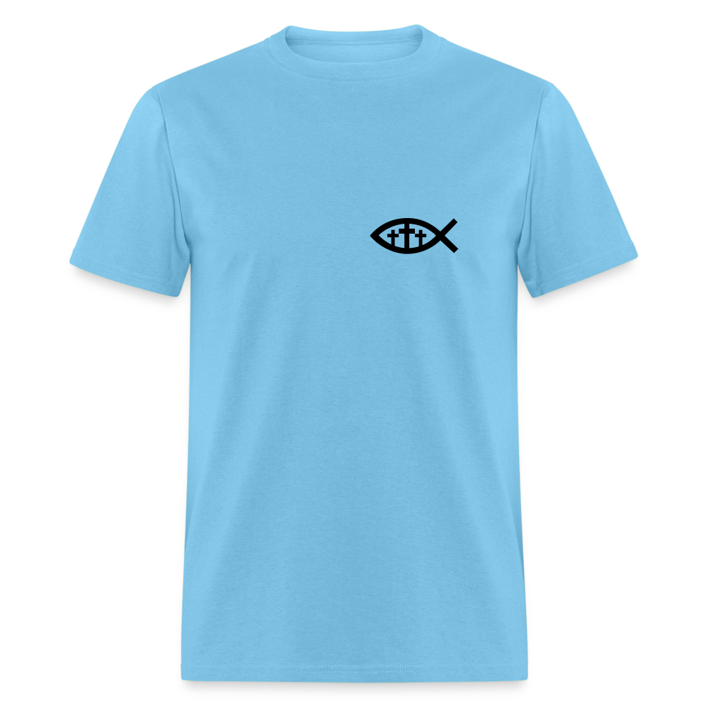 SIE CAPS "JESUS FISH" Unisex Classic T-ShirtUnisex Classic T-Shirt - aquatic blue