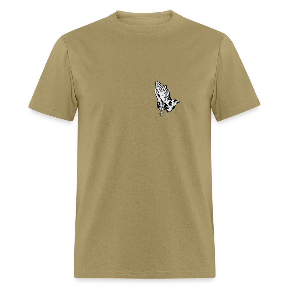 SIE CAPS "PRAYING HANDS" Unisex Classic T-Shirt - khaki