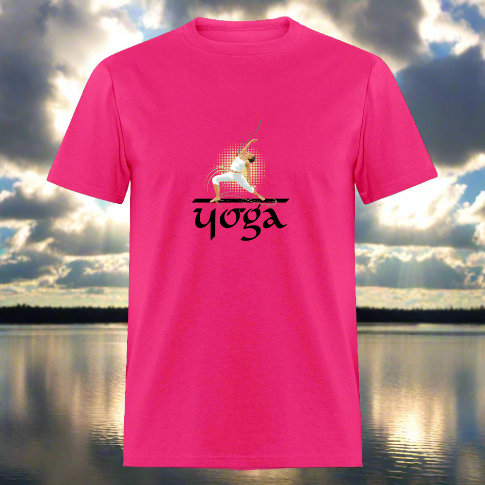 SIE CAPS "YOGA" Unisex Classic T-Shirt - fuchsia