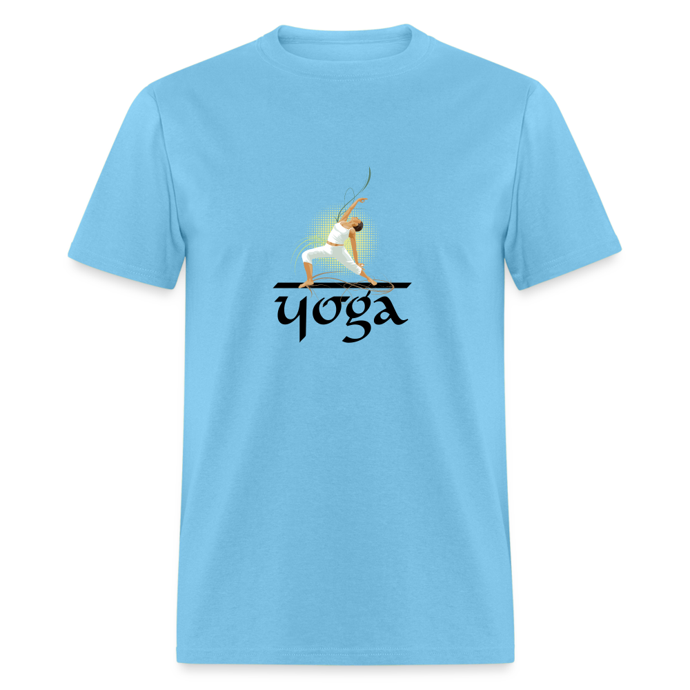 SIE CAPS "YOGA" Unisex Classic T-Shirt - aquatic blue