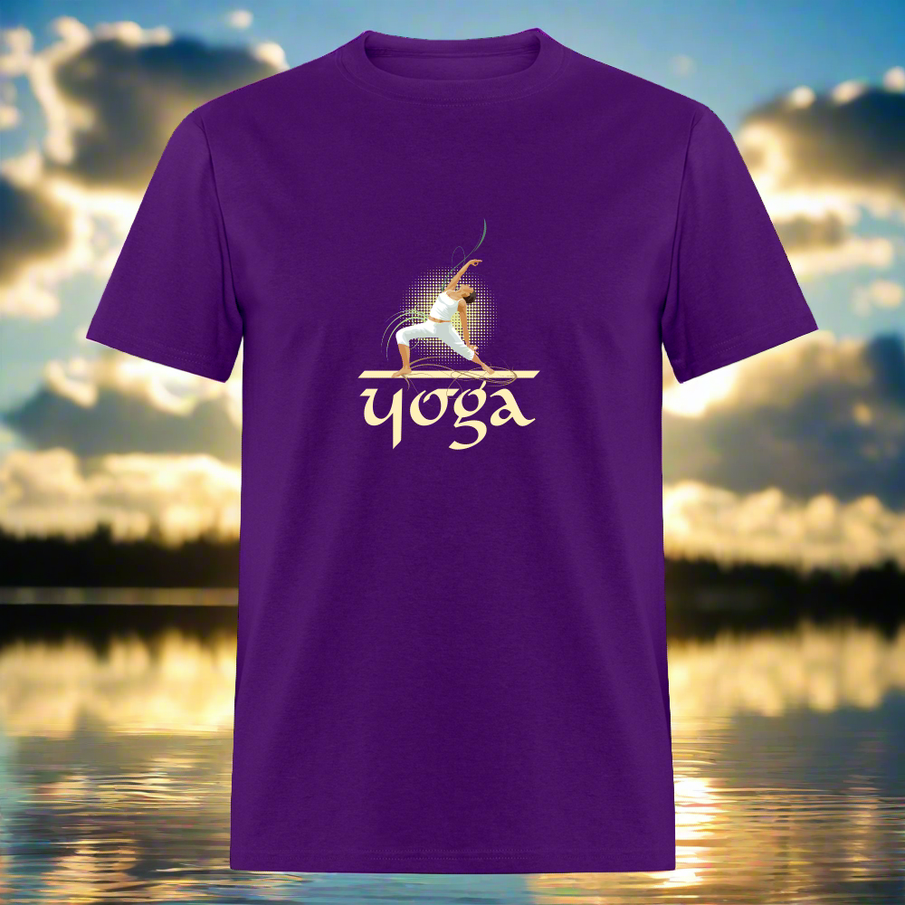 SIE CAPS "YOGA" Unisex Classic T-Shirt - purple