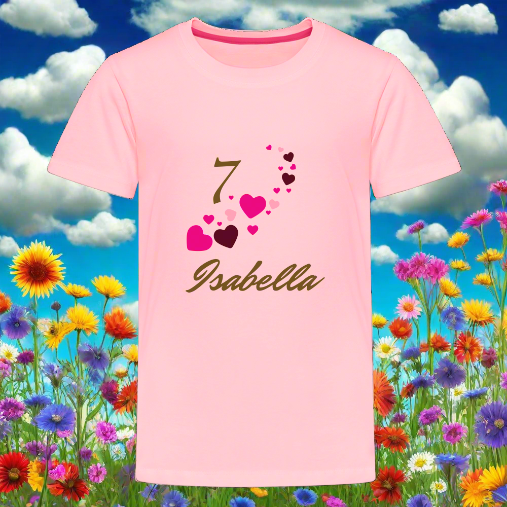 SIE CAPS "7 Isabella" Unisex Classic T-Shirt Unisex Classic T-ShirtKids' Premium T-Shirt - pink