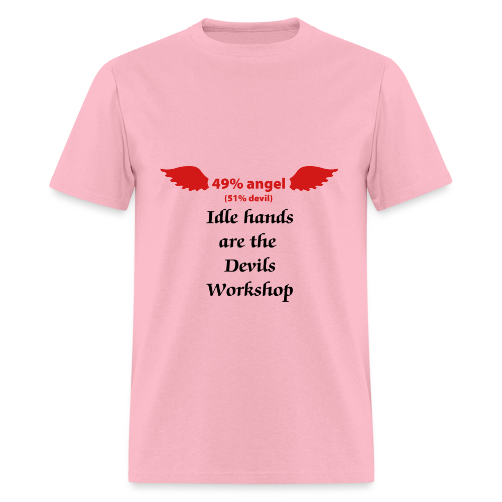 devil Unisex Classic T-Shirt - pink
