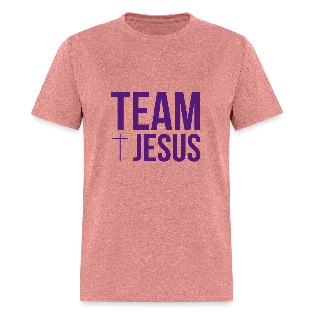 SIE CAPS " TEAM JESS" LAT Code Five™ TEE - heather mauve