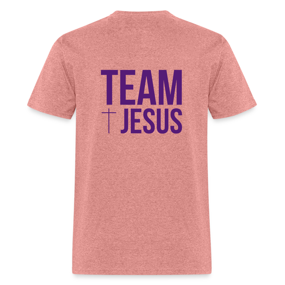 SIE CAPS " TEAM JESS" LAT Code Five™ TEE - heather mauve