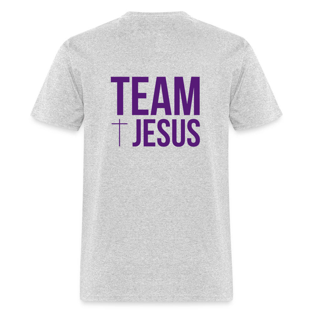 SIE CAPS " TEAM JESS" LAT Code Five™ TEE - heather gray