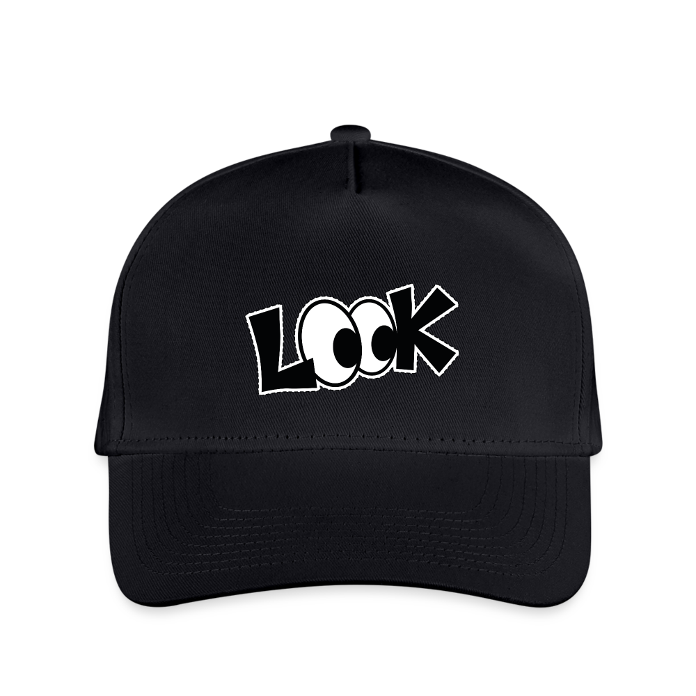 SIE Design Original LOOK Kids Baseball Cap - black