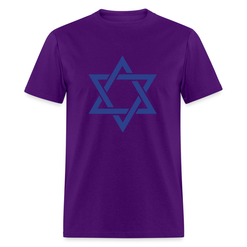 SIE CAPS "STAR OF DAVID" Unisex Classic T-Shirt - purple