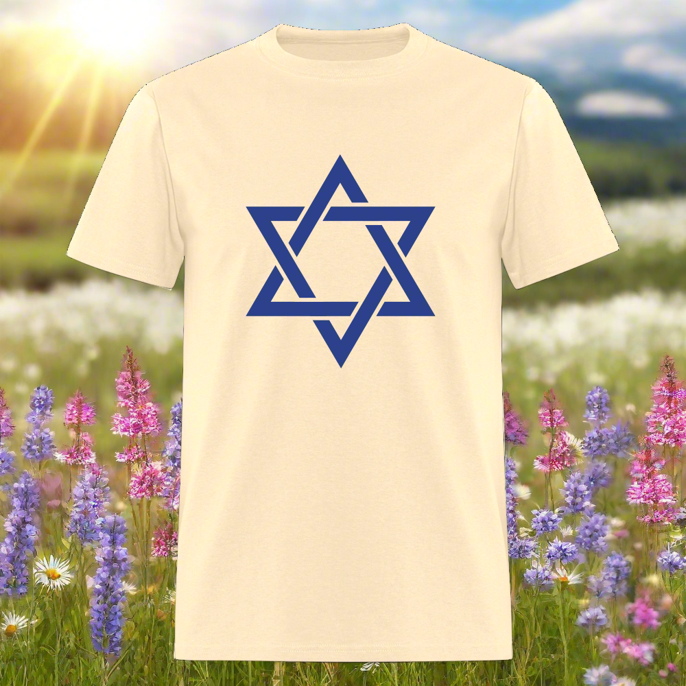 SIE CAPS "STAR OF DAVID" Unisex Classic T-Shirt - natural