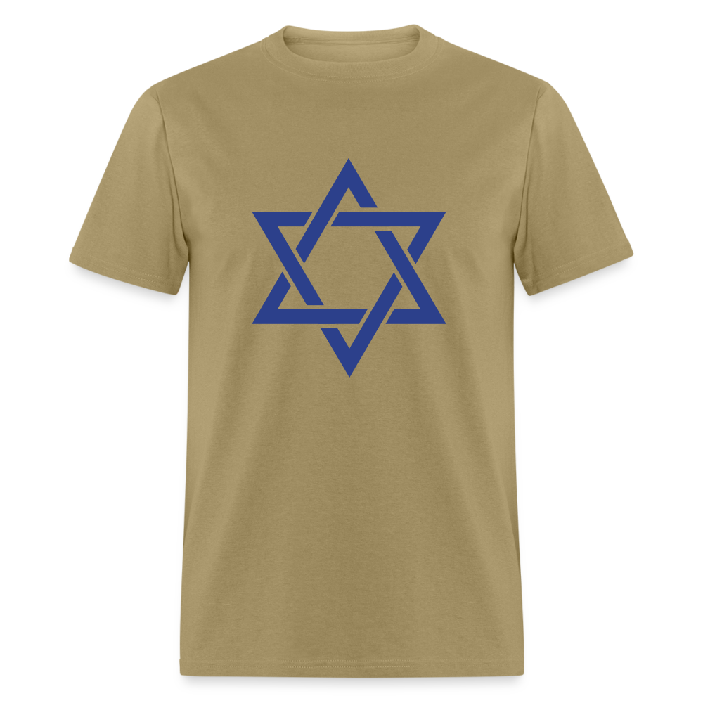 SIE CAPS "STAR OF DAVID" Unisex Classic T-Shirt - khaki