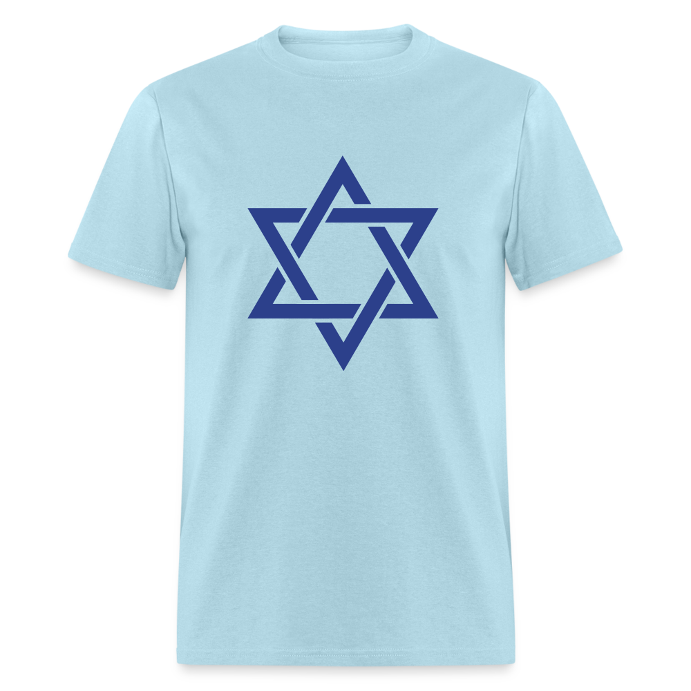 SIE CAPS "STAR OF DAVID" Unisex Classic T-Shirt - powder blue