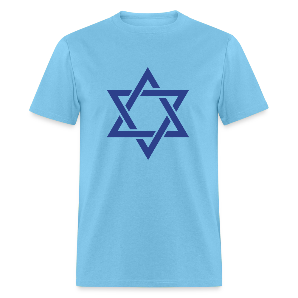 SIE CAPS "STAR OF DAVID" Unisex Classic T-Shirt - aquatic blue