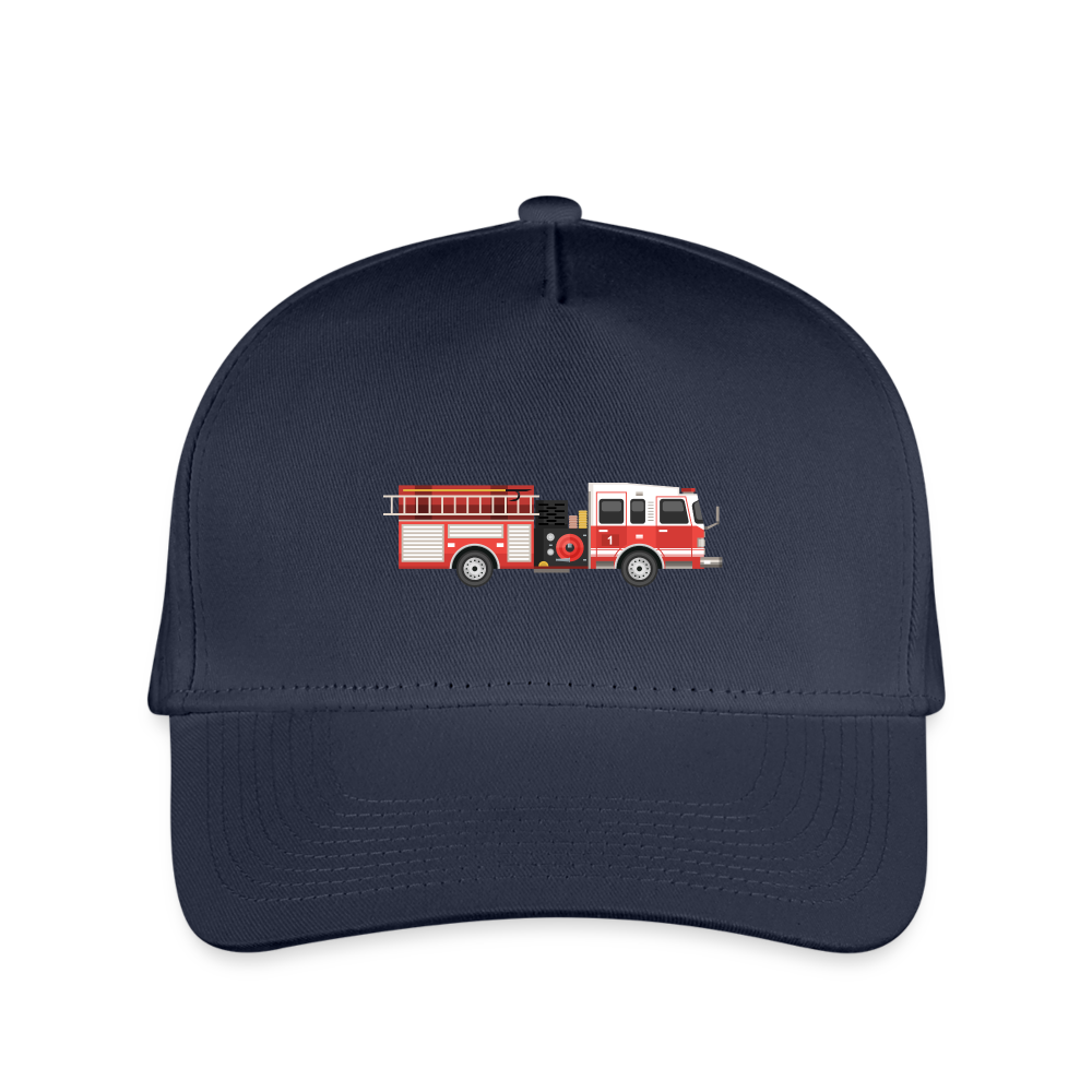 SIE CAPS "FIRE TRUCK" Original Snapback Kid's Baseball Cap - navy