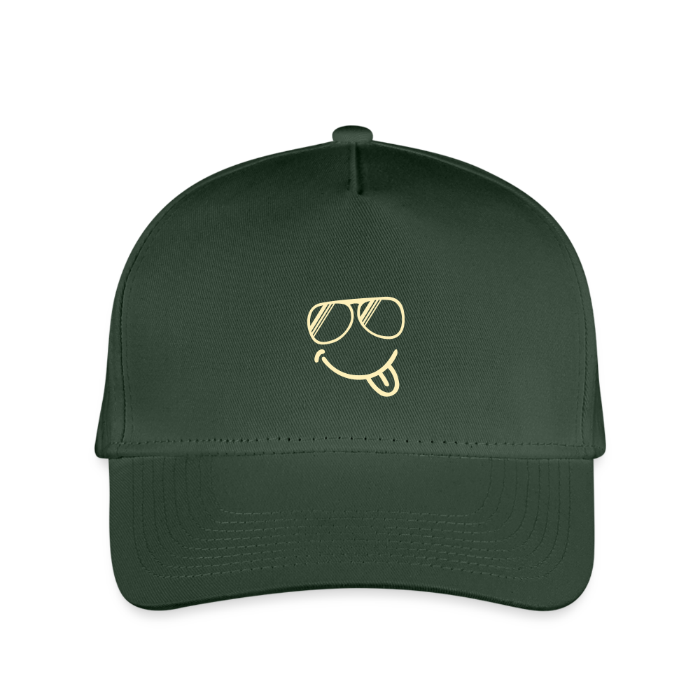 SIE CAPS "COOL" Original Snapback Kid's Baseball Cap - forest green