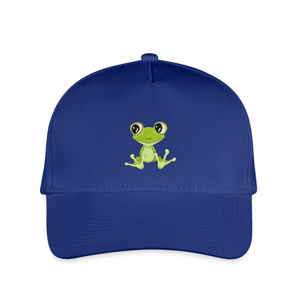 SIE CAPS "FROG "Original Kid's Baseball Cap - royal blue