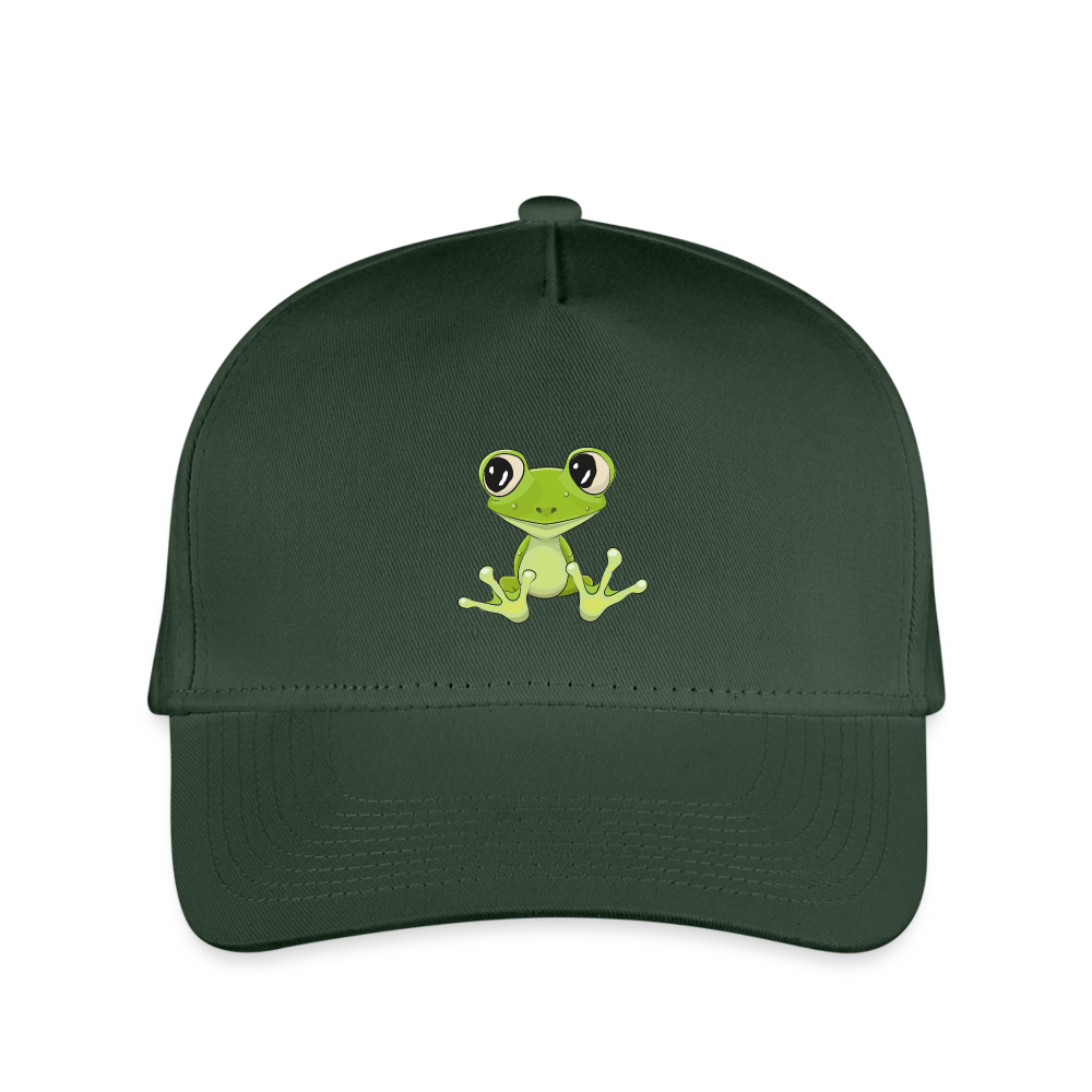 SIE CAPS "FROG "Original Kid's Baseball Cap - forest green