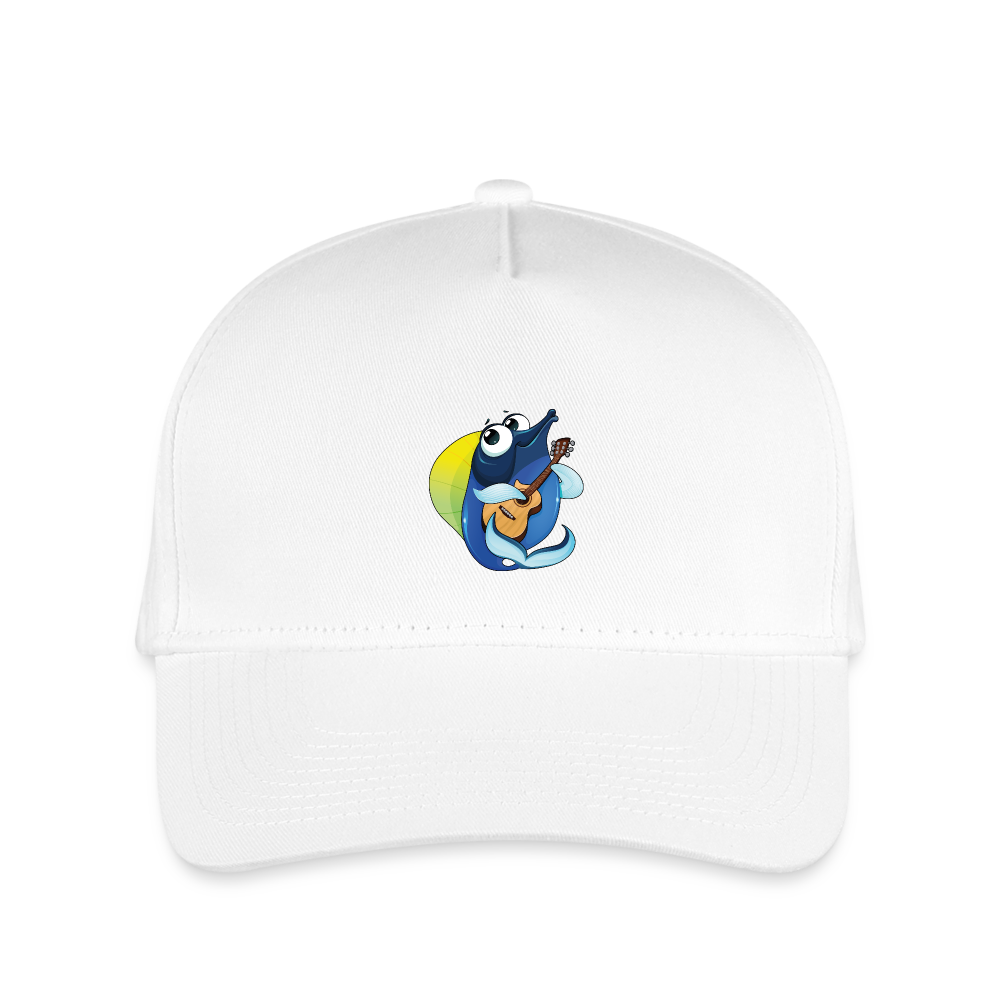 SIE CAPS "Guitarist fish Original Kid's Baseball Cap - white