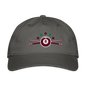 SIE CAPS "BILLARDS" Organic Baseball Cap - charcoal