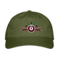 SIE CAPS "BILLARDS" Organic Baseball Cap - olive green