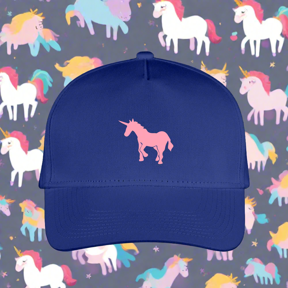 SIE CAPS "UNICORN" Kid's Baseball Cap - royal blue