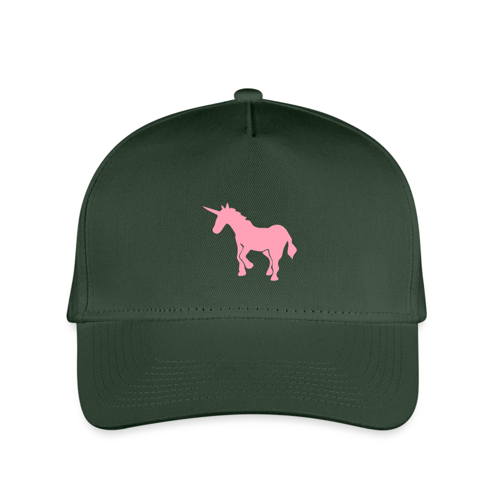 SIE CAPS "UNICORN" Kid's Baseball Cap - forest green