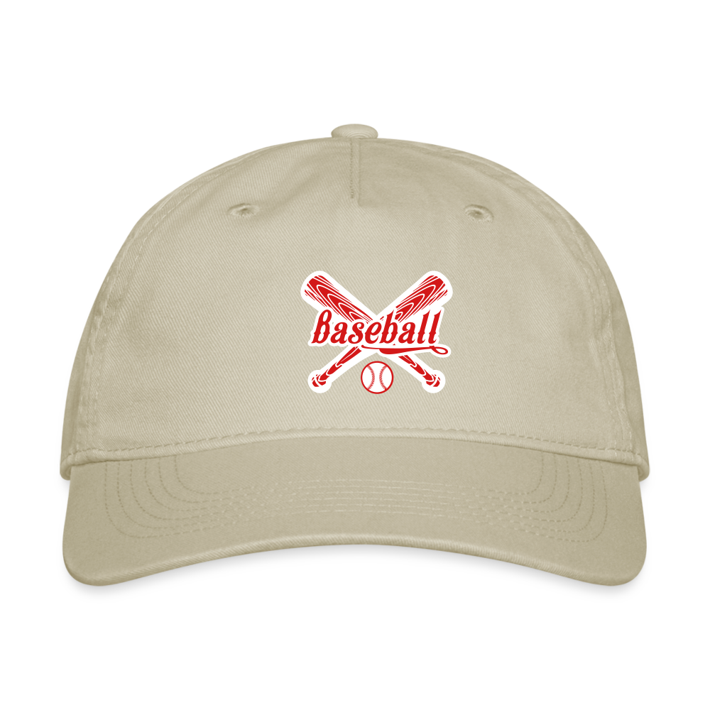 SIE CAPS "BASEBALL" Organic Baseball Cap - khaki