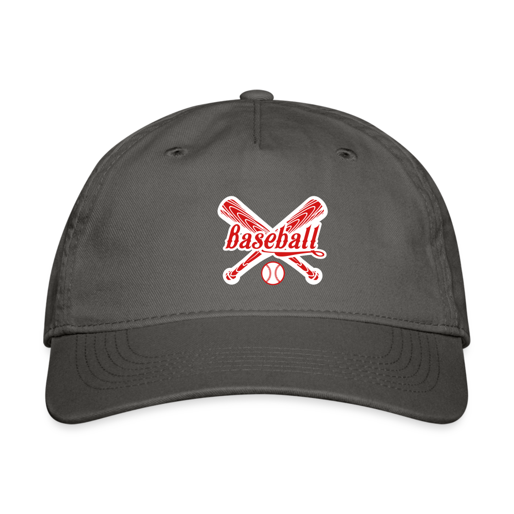 SIE CAPS "BASEBALL" Organic Baseball Cap - charcoal