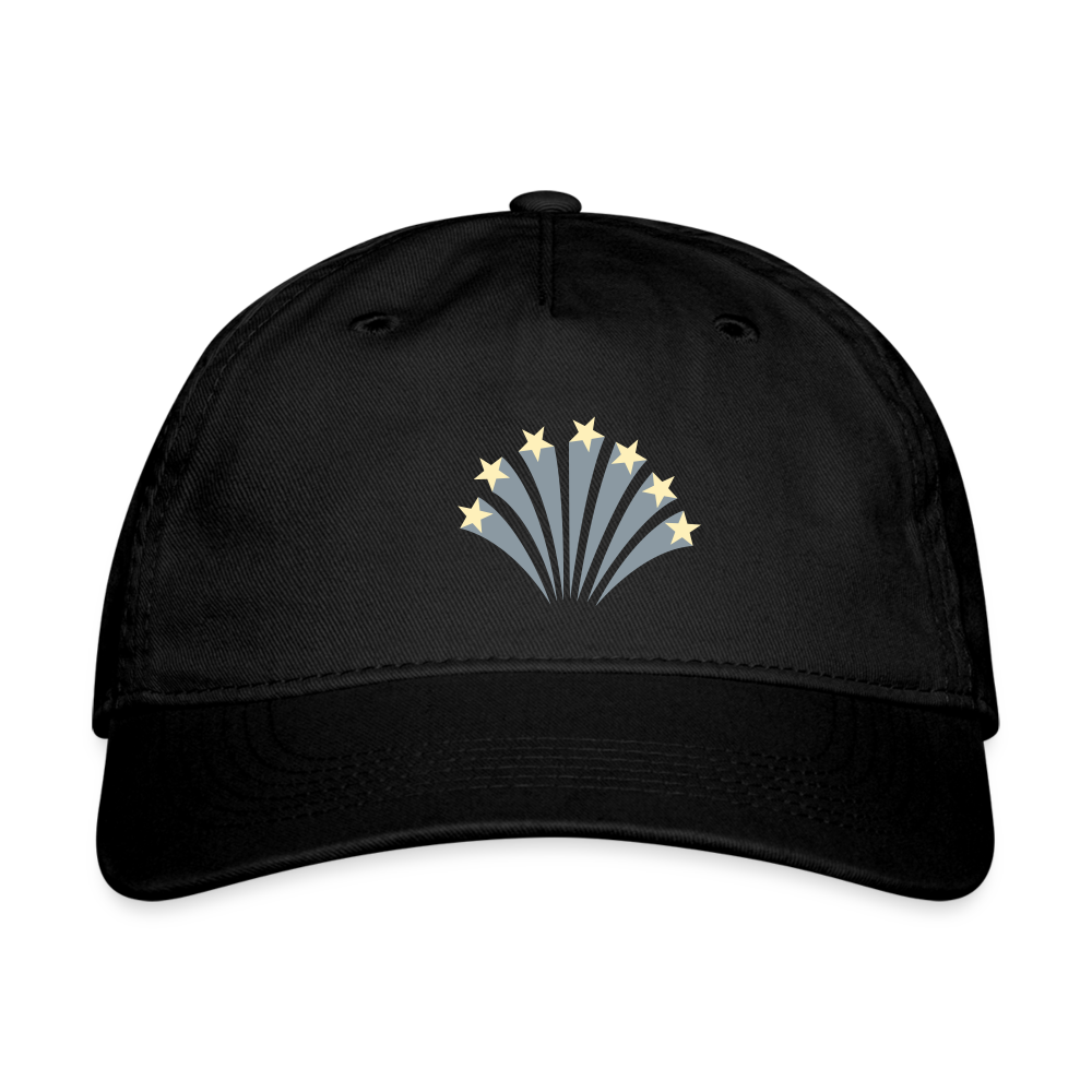 Organic Baseball Cap - black