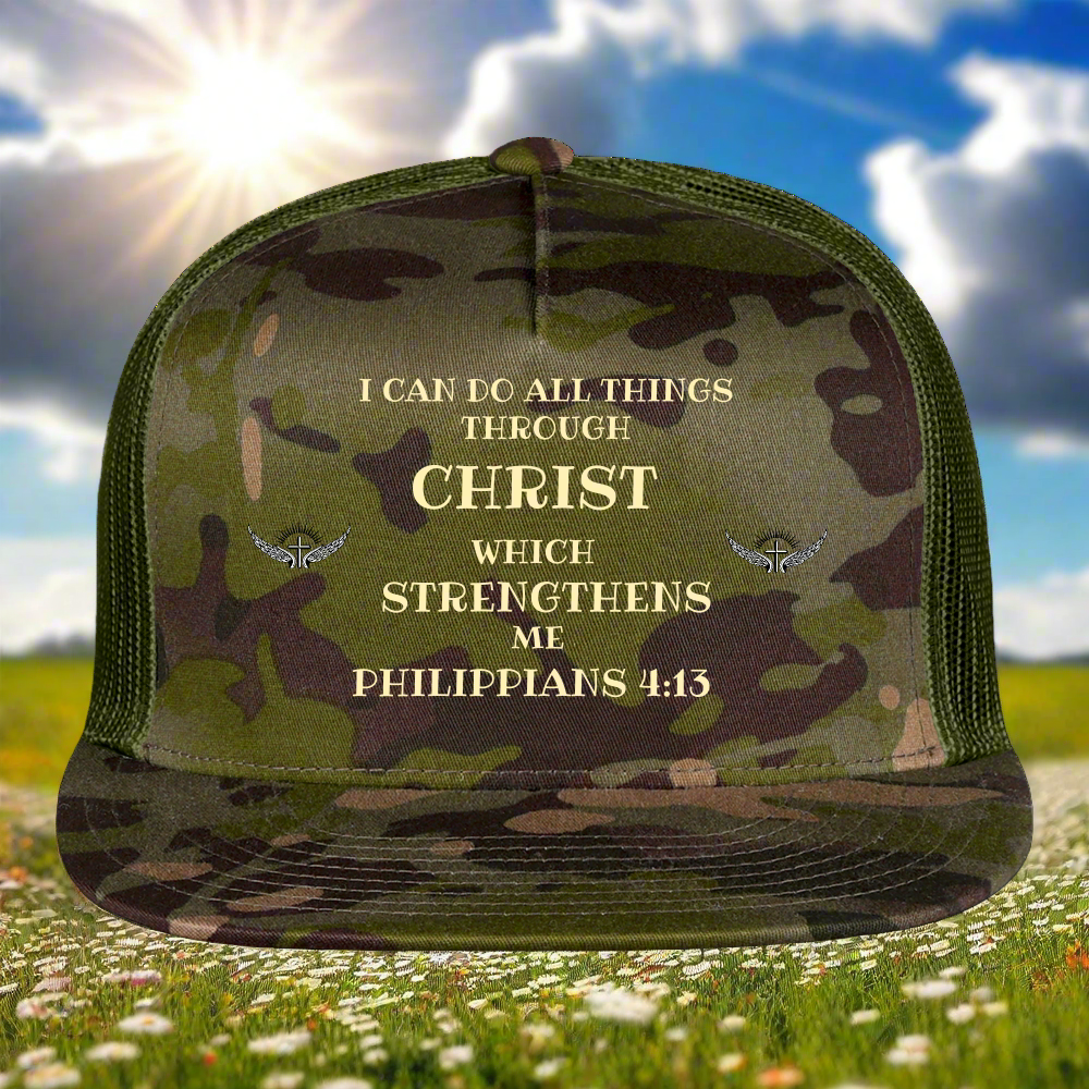 SIE CAPS "PHILIPPIANS" 4:23 Camo Cap - MultiCam\green