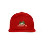 SIE CAPS "AMHERST NH" Original Snapback Baseball Cap - red