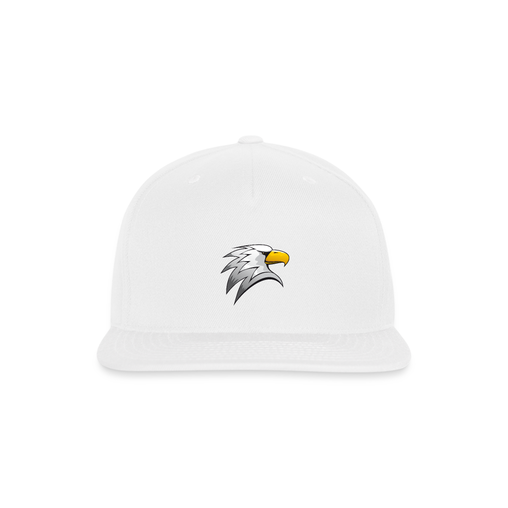 SIE CAPS "BALD EAGLES" Snapback Baseball Cap - white