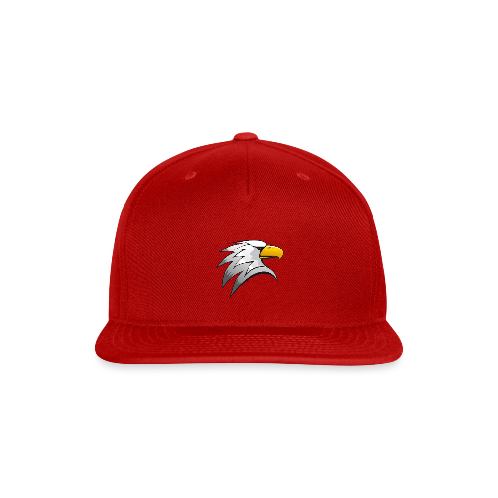 SIE CAPS "BALD EAGLES" Snapback Baseball Cap - red