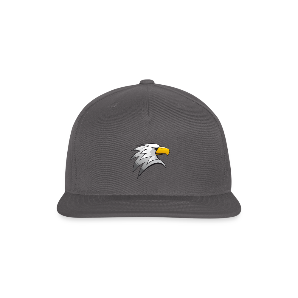 SIE CAPS "BALD EAGLES" Snapback Baseball Cap - dark grey