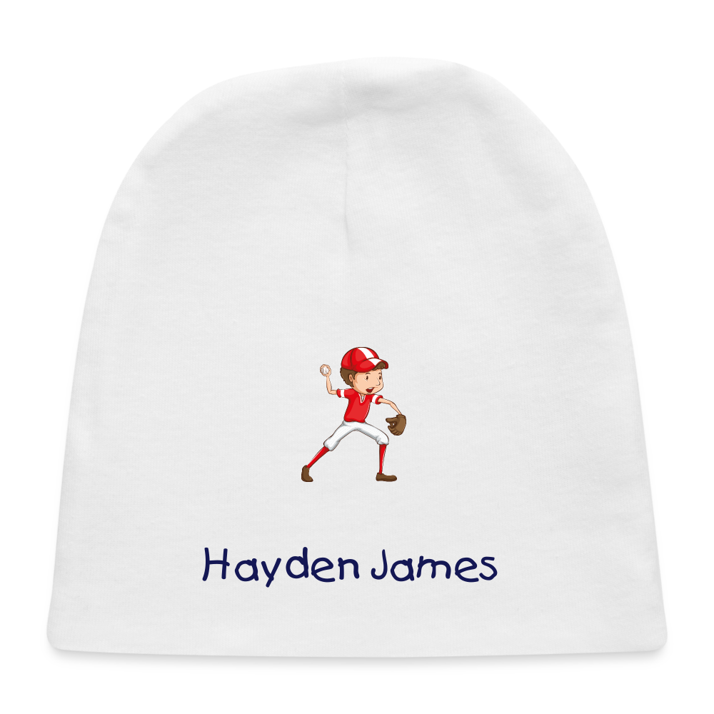 HAYDE Baby Cap - white