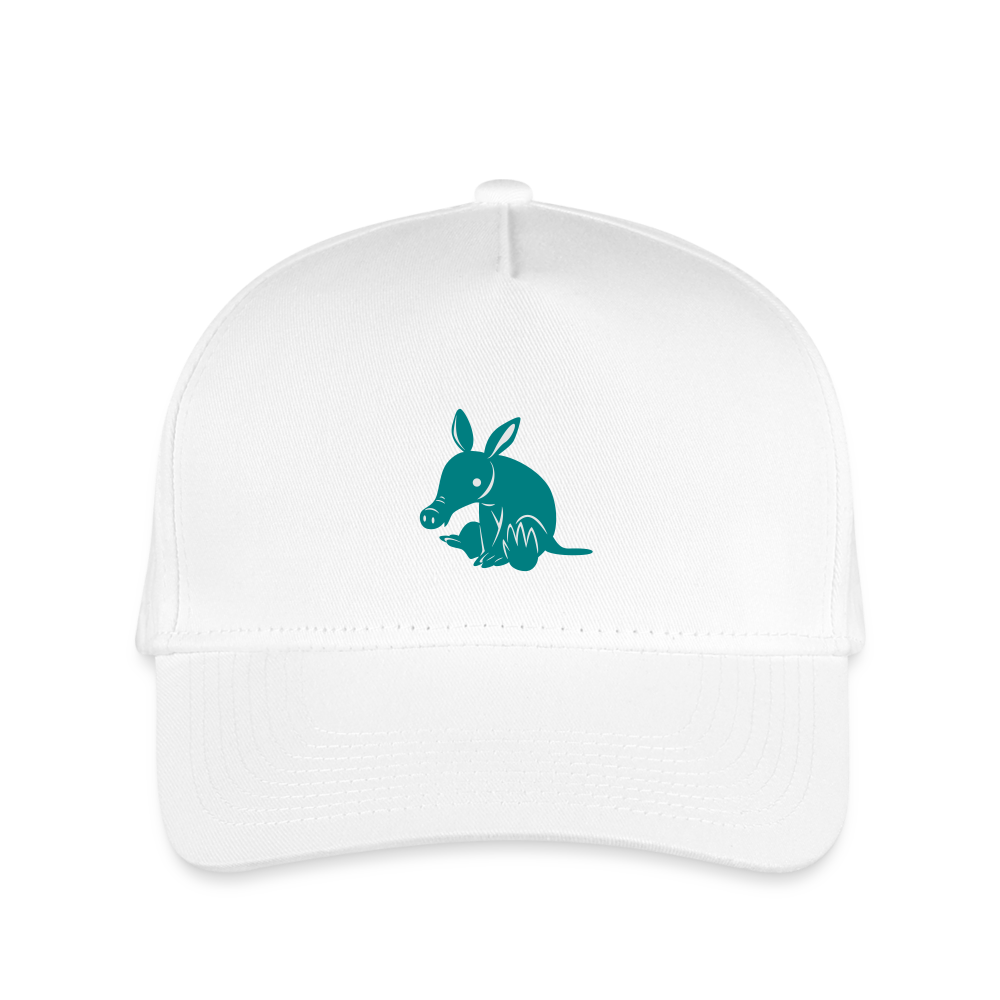 SIE CAPS "ANDY THE AADVARK" Snapback Kid's Baseball Cap - white