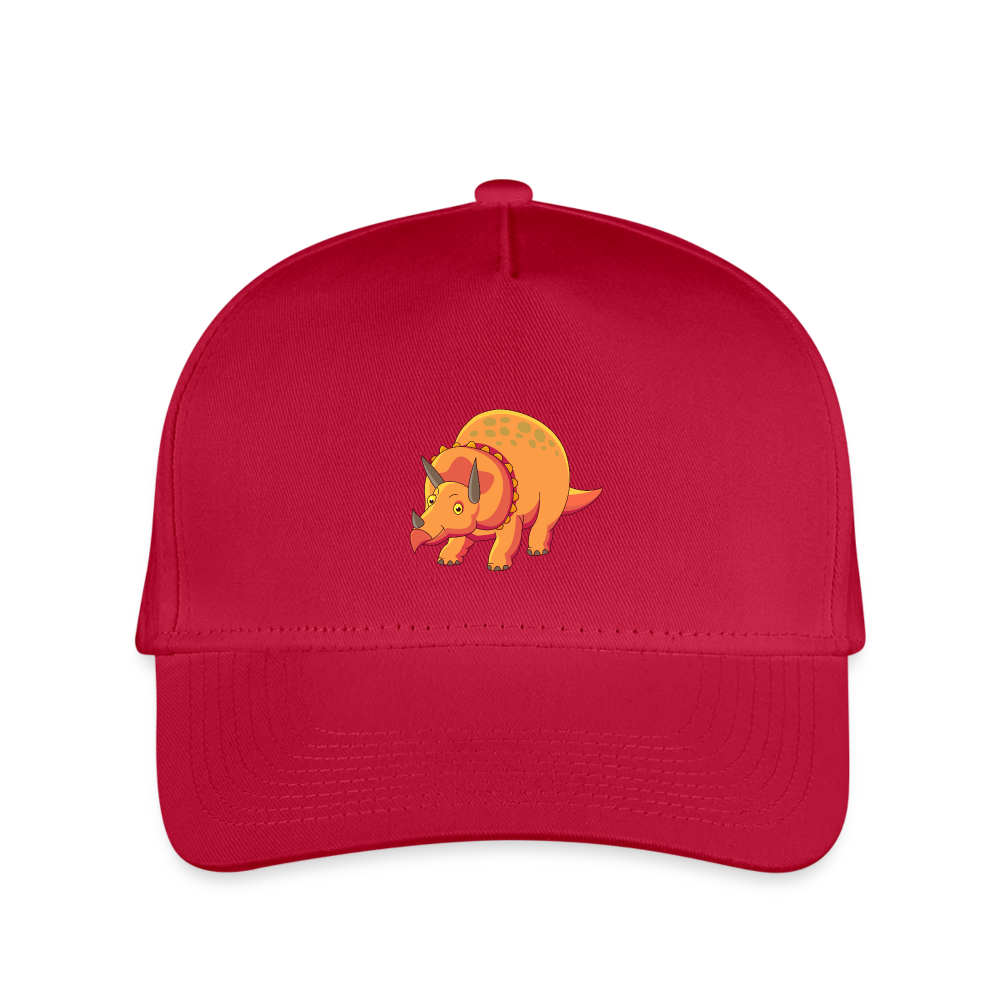 SIE CAPS "TRACY TRICERATOPS" Snapback Kid's Baseball Cap - red