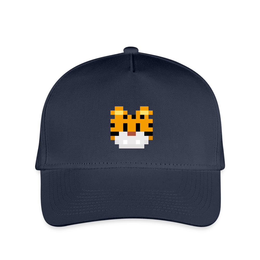 SIE CAPS "PIXEL CAT" Snap back Kid's Baseball Cap - navy