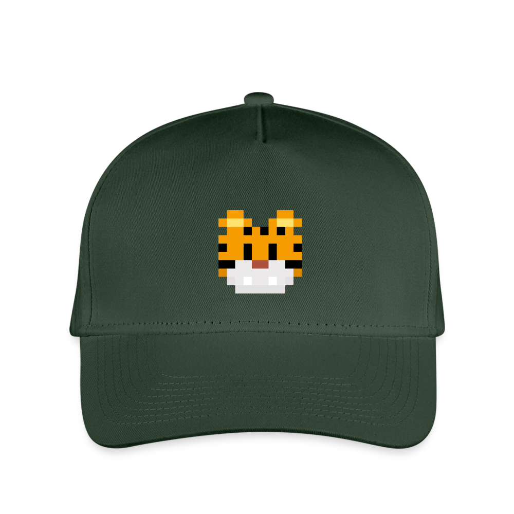 SIE CAPS "PIXEL CAT" Snap back Kid's Baseball Cap - forest green