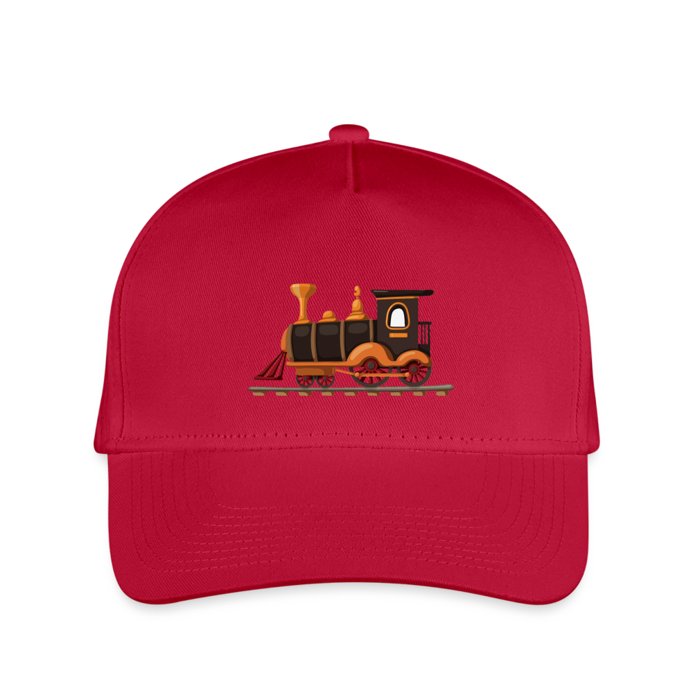 SIE CAPS "TOMMY TRAIN" Snapback Kid's Baseball Cap - red