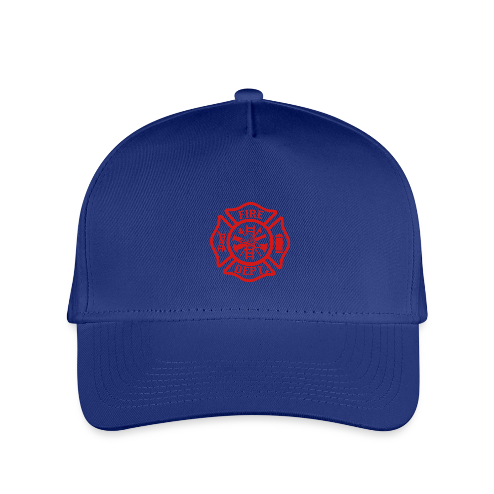 SIE CAPS "FIRE DEPT" Snapback Kid's Baseball Cap - royal blue