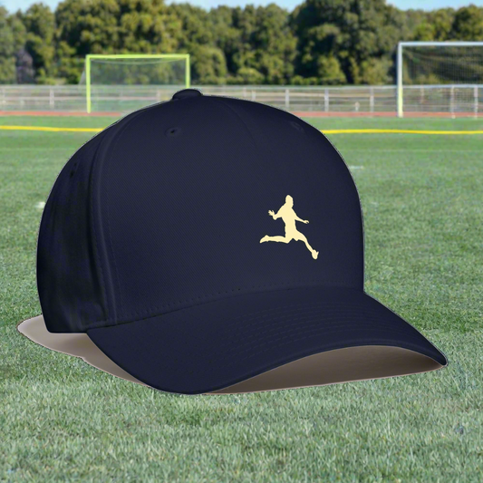 SIE CAPS "SOCCER" Authentic FLEXFIT Baseball Cap - navy
