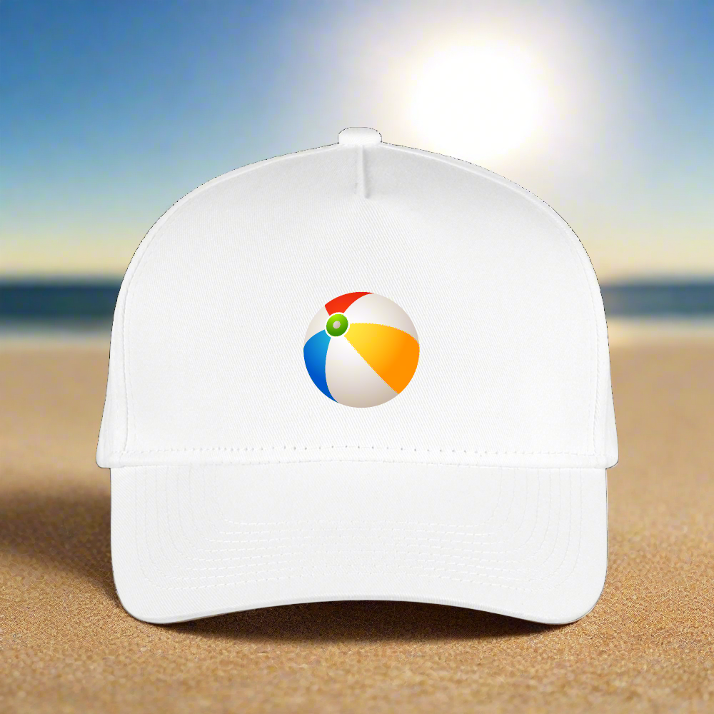 SIE CAPS "BEACH BALL" Snapback Kid's Baseball Cap - white