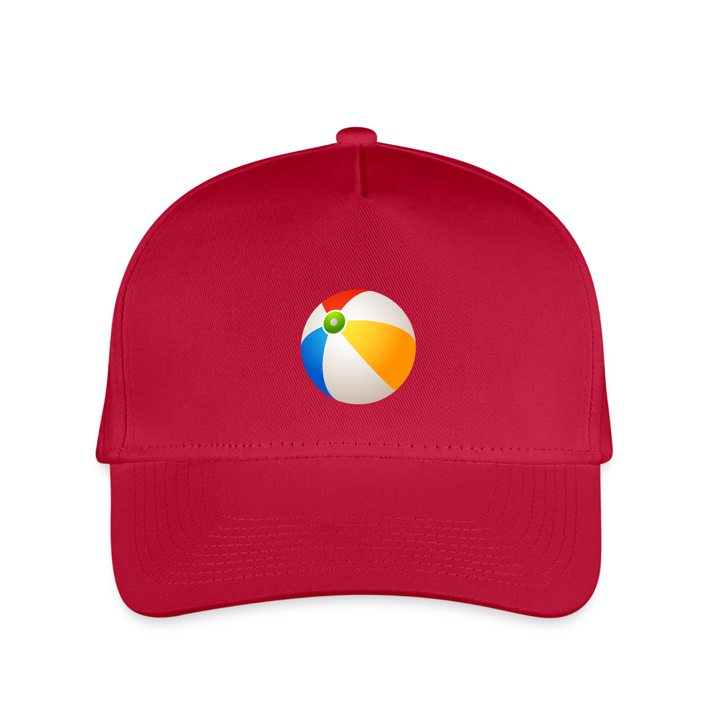 SIE CAPS "BEACH BALL" Snapback Kid's Baseball Cap - red