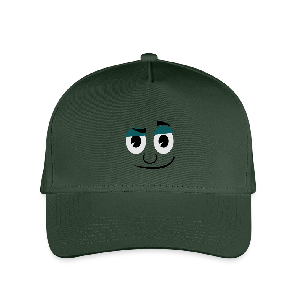 SIE CAPS "SMILEY" Snapback Kid's Baseball Cap - forest green