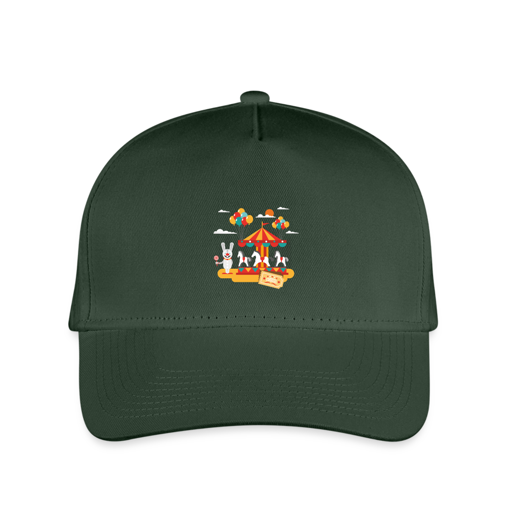 SIE CAPS"CAROUSEL" Snapback Kid's Baseball Cap - forest green