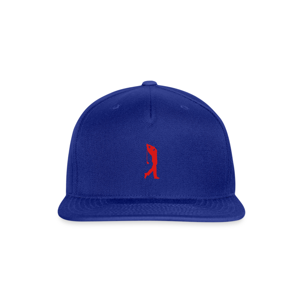 SIE CAPS "GOLFER" Authentic Snapback Baseball Cap - royal blue