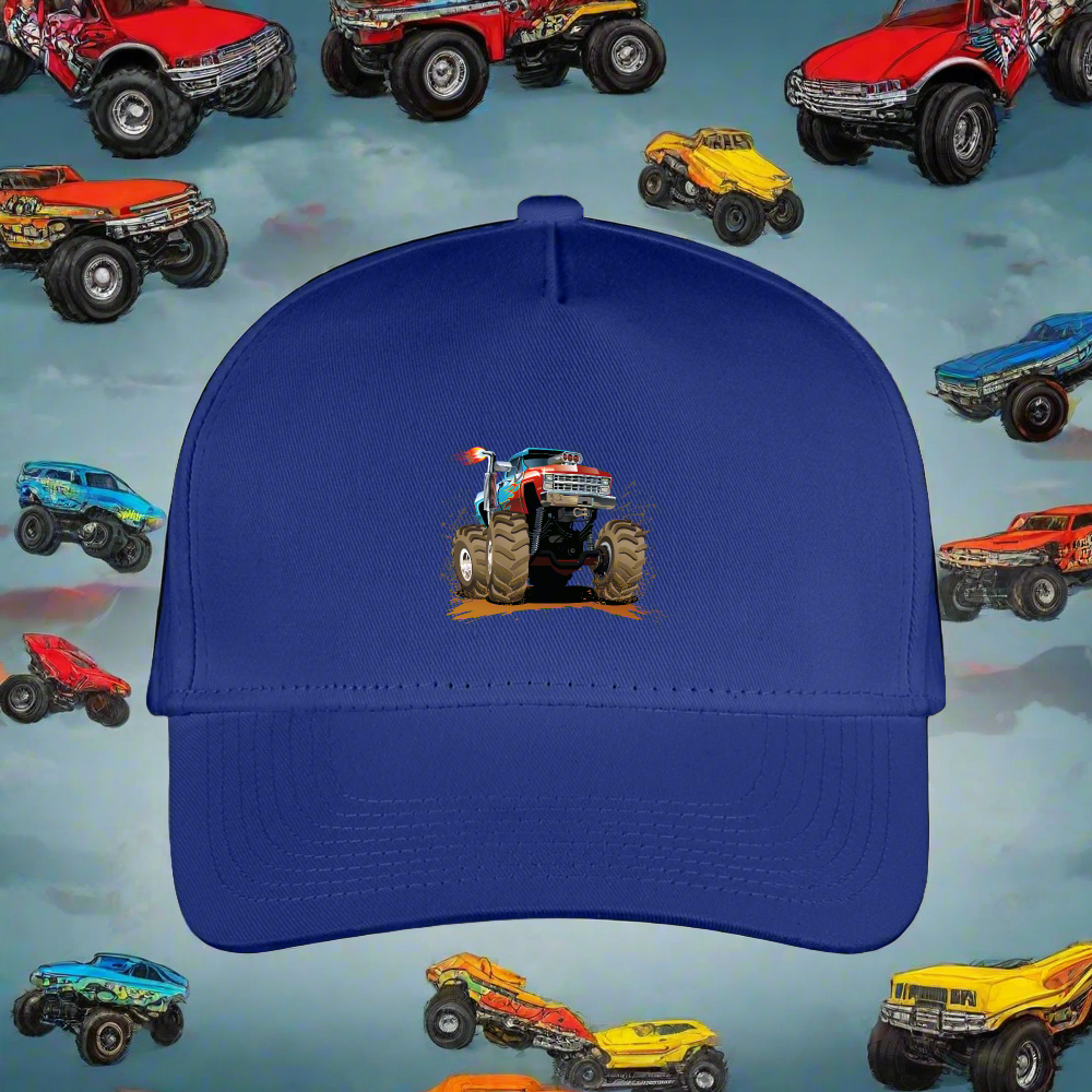 SIE CAPS "MONSTER TRUCK" Snapback Kid's Baseball Cap - royal blue