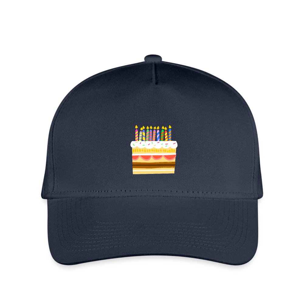 SIE CAPS "BIRTHDAY CAKE" Snapback Kid's Baseball Cap - navy